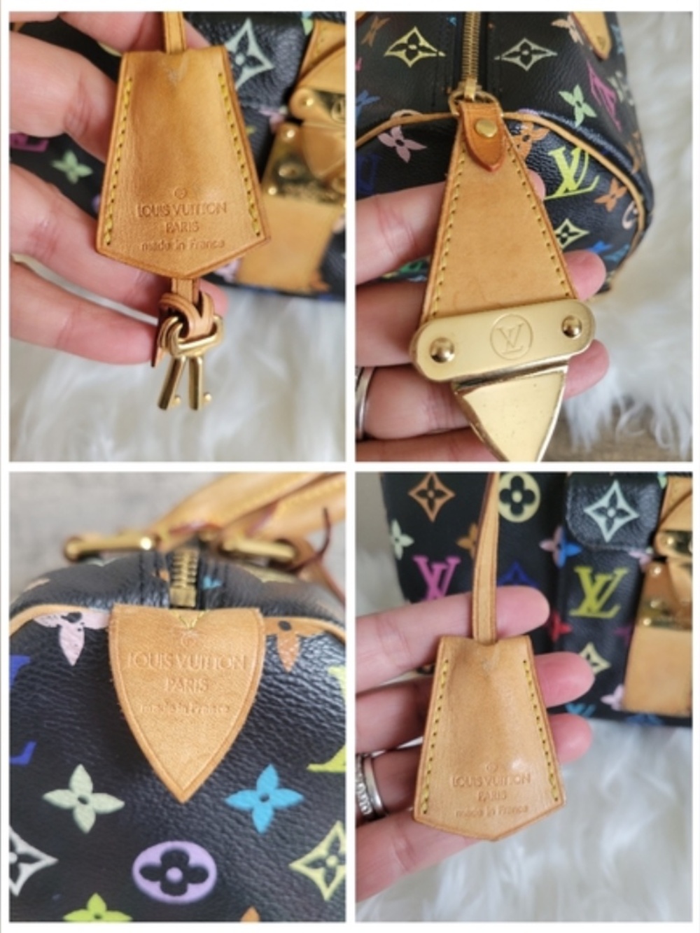 Louis Vuitton × Takashi Murakami Multicolore Speedy 30. - Picture 8 of 14